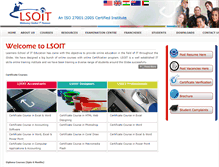 Tablet Screenshot of lsoit.co.in